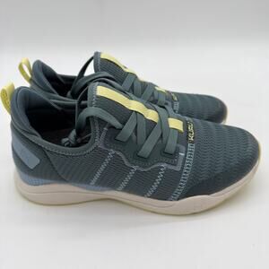 KURU STRIDE Move Plantar Fasciitis Comfort Teal Light Blue Sneakers NWOB 7